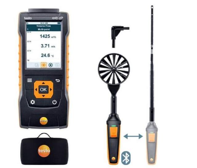 testo 440 differenstrykmåler