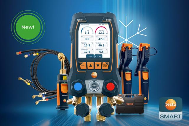 Testo 558S ny kølemanifold