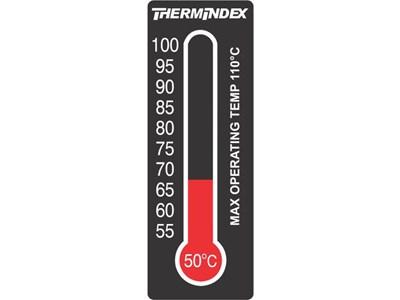 Thermax Level 11 Range B, 50°-100°C - 10 pcs/pack, minimum purchase 5 packs.