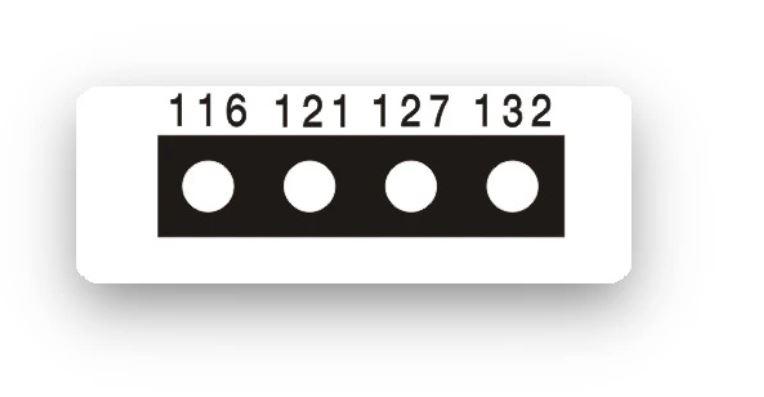 Thermax Micro Level 4 Range 5, 116°-132°C - 10 pcs/pack., minimum purchase 5 packs.