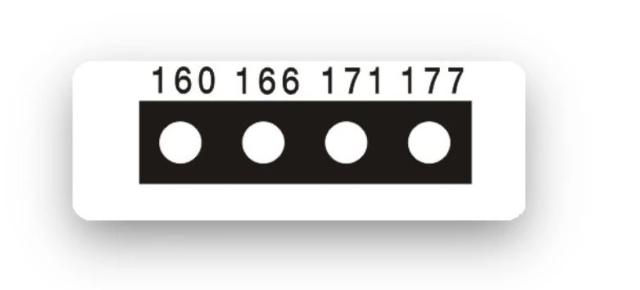 Thermax Micro Level 4 Range 7, 160°-177°C - 10 stk/pk., min. køb 5 pk. 