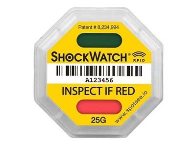 ShockWatch RFID 25G (Gul) - min. køb 100 stk. 