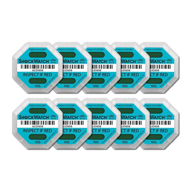 ShockWatch RFID 50G (Rød) - min. køb 100 stk. 