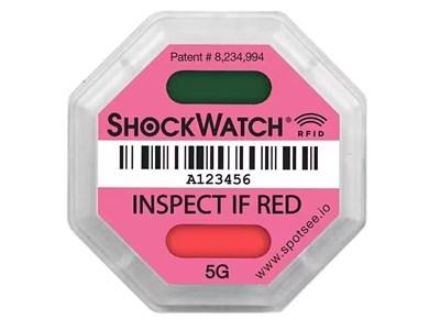ShockWatch RFID 5G (Pink) - min. køb 100 stk. 