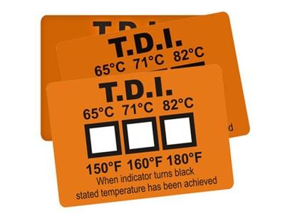 TDI Level 3 opvaskestrips 65°/71°/82°C -  25 stk/pk., min. køb 5 pk. 