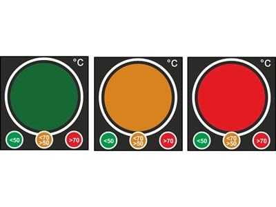 Traffic light indicators - 10 stk/pk., min. køb 5 pk. 