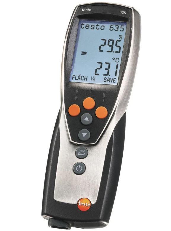 Testo 635 U-værdi sæt Fugt- og temperaturmåler
