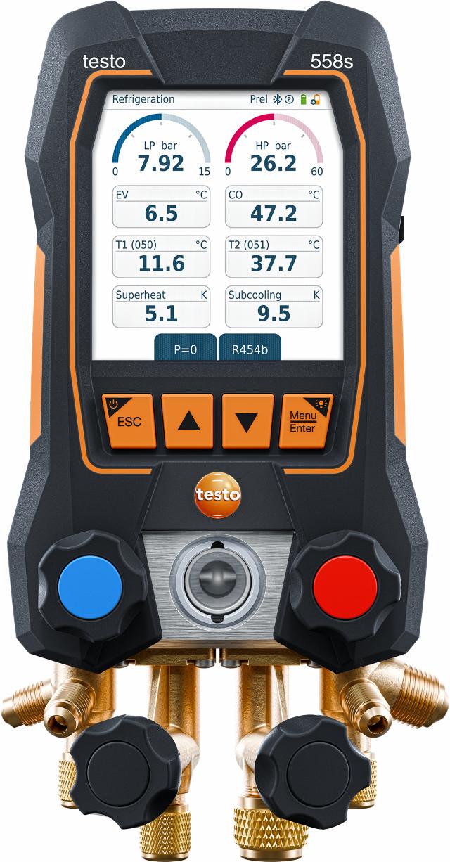 Testo 558s Digital kølemanifold