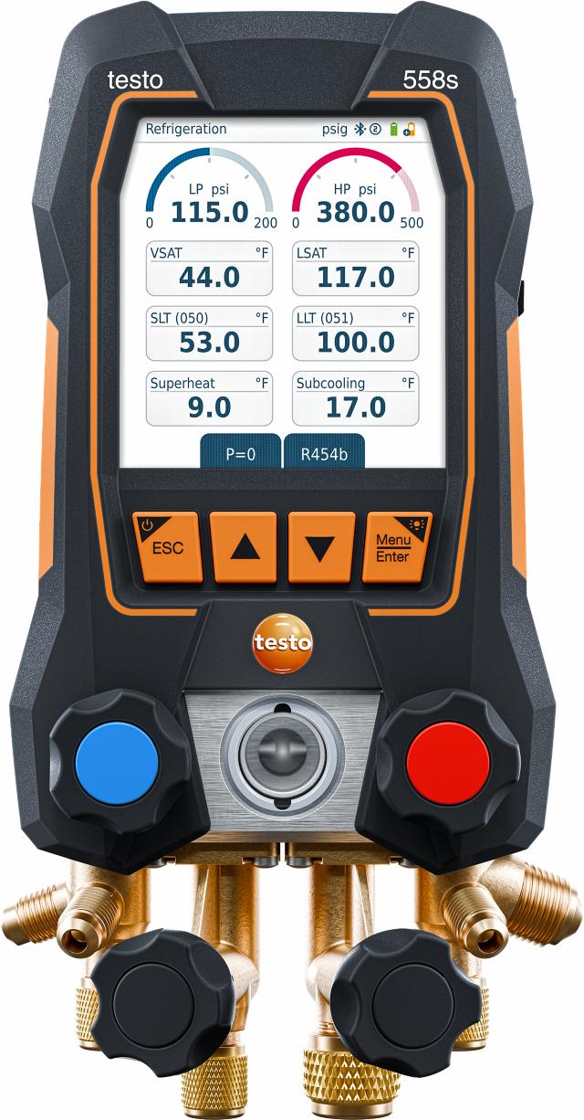 Testo 558s Smart Vacuum Kit med tangamperemeter