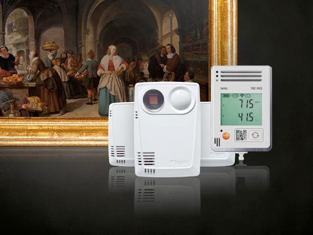 Testo 162 IAQ datalogger m/display og 4 intern følere