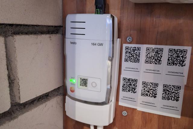 Testo 164 GW Gateway for mini data logger with Ethernet