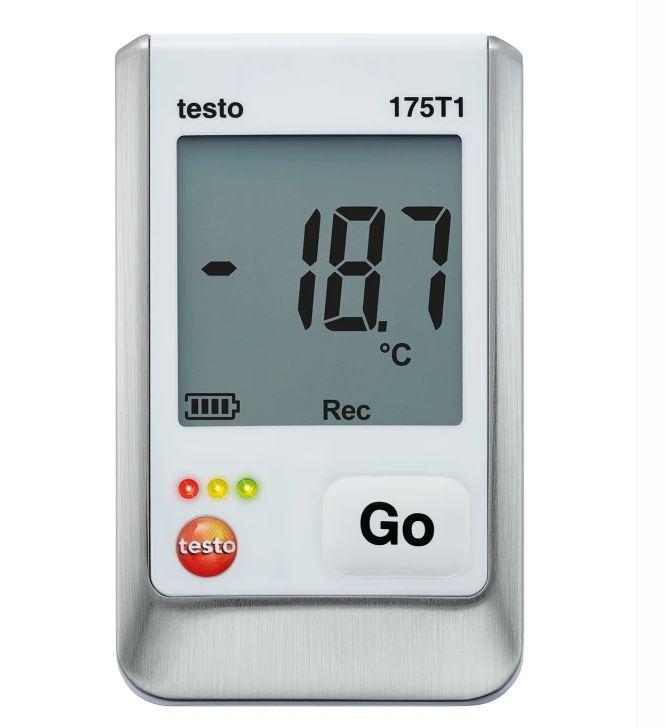 Testo 175-T1 sæt m/3 stk. samt tilbehør
