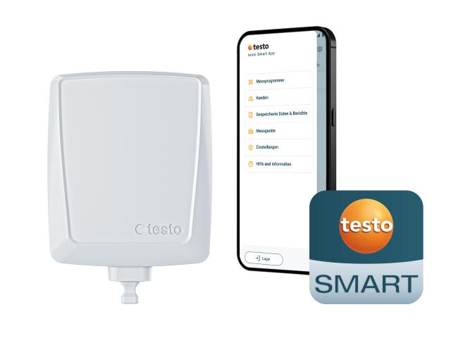 Testo 160 T datalogger with internal temperature sensor