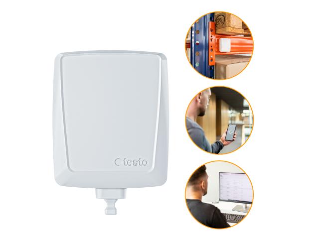 Testo 160 T datalogger with internal temperature sensor