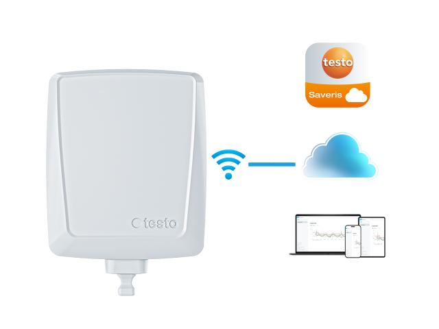 Testo 160 T datalogger with internal temperature sensor