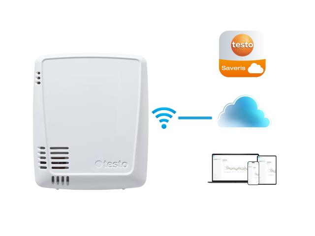 Testo 160 TH datalogger m/intern Fugt og Temp. sensor