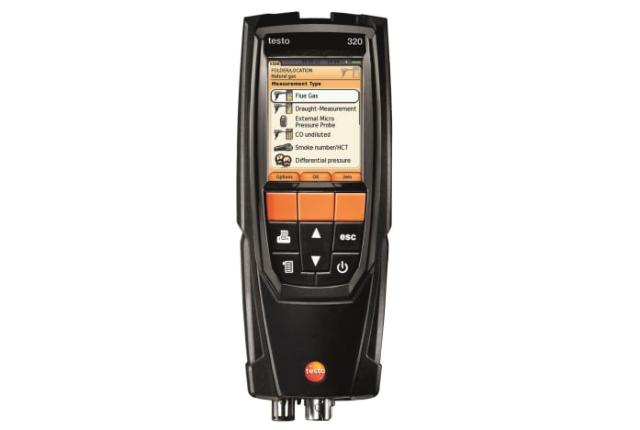 ##Testo 320 analysator m/O2 & CO