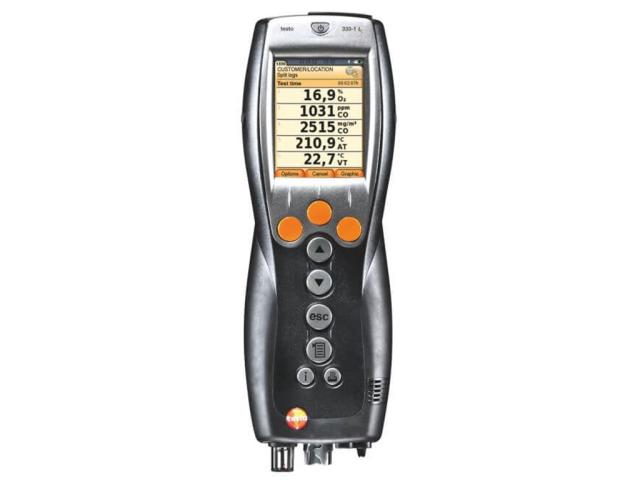 Testo 330-1LL m/Bluetooth røggasanalysator 