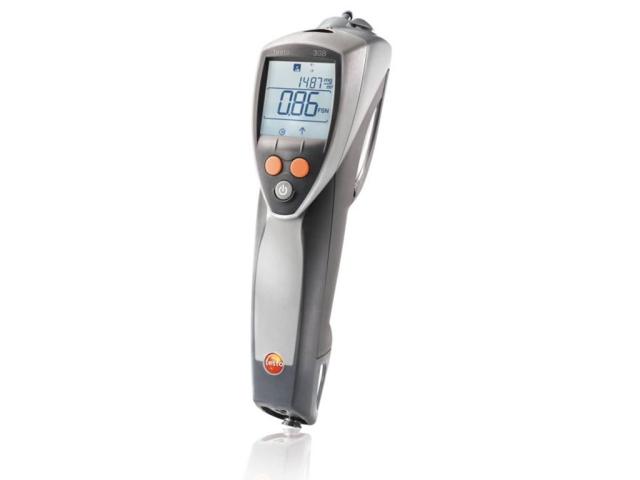 Testo 338 flue gas density and soot measurement device with BT