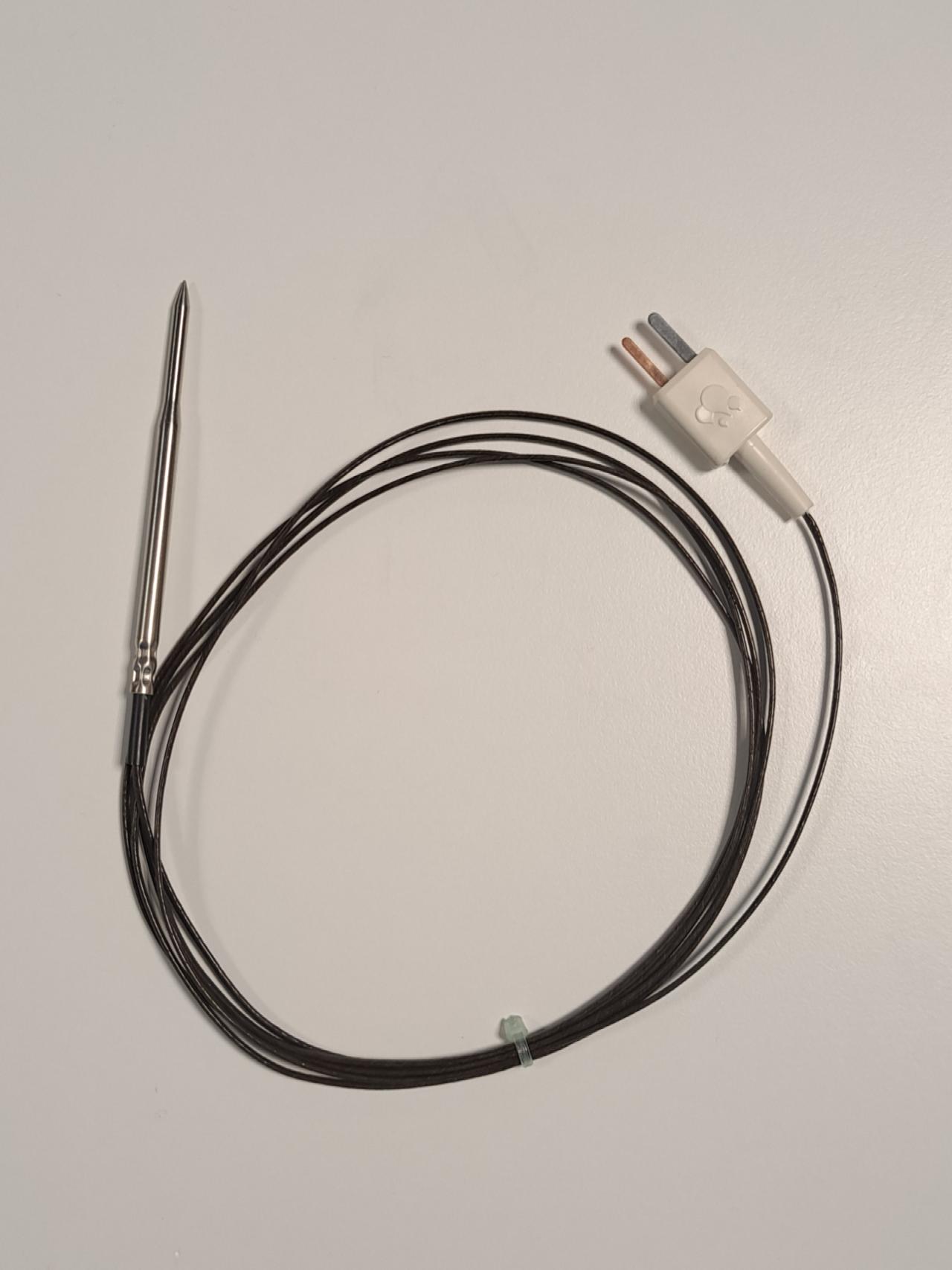 Fluid/insert sensor with flat cable TC type T, class 1