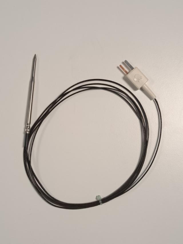 Væske/indstiksføler m/fladkabel TC typeT, class 1