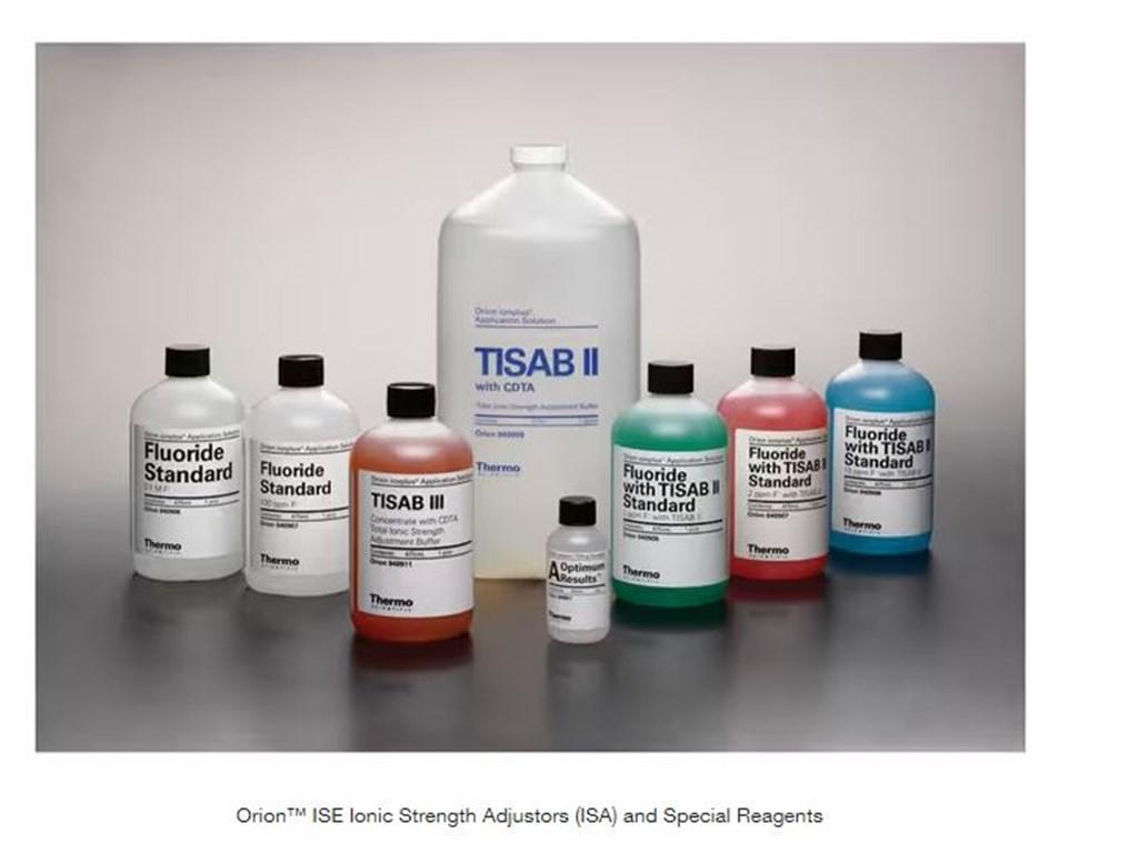 Low level ISA for ammonia electrode