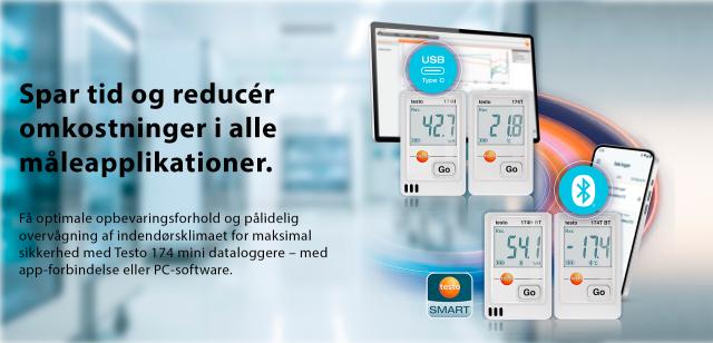 Måleudstyr hos Buhl & Bønsøe testo måleapparat
