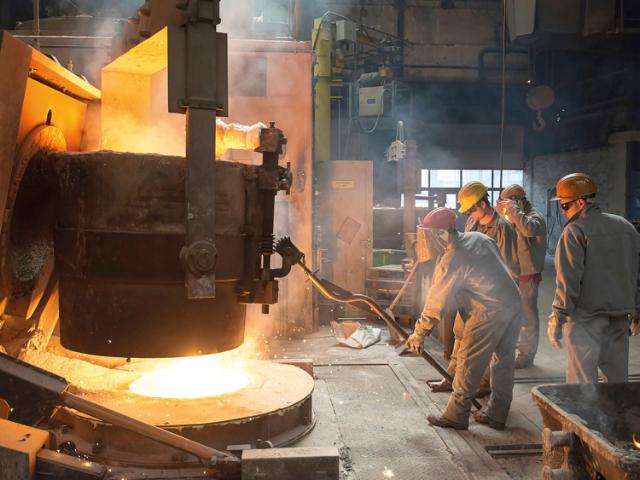 Overvågning af metal og stålproduktion